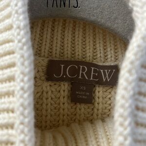 J. Crew Cotton Ribbed Knit Sweater